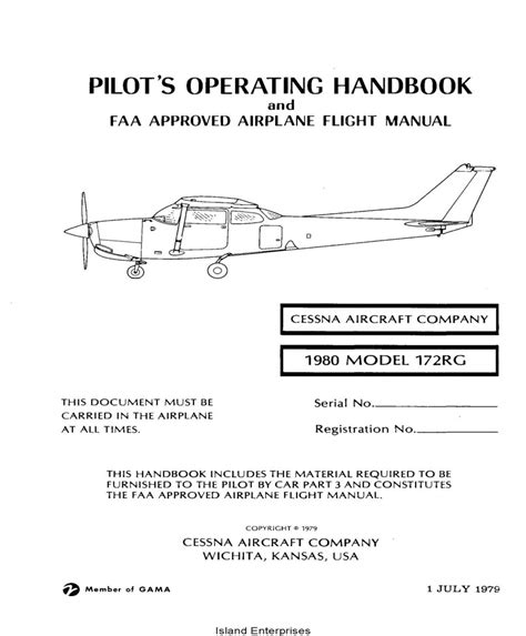 Cessna 172rg Cutlass Parts Manual Eemech